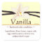 Customisable Square Vanilla Stickers