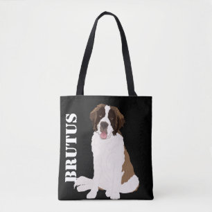 Customisable St Bernard Tote Bag