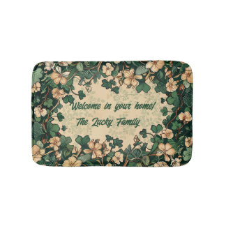 customisable St. Patrick's day Bath Mat