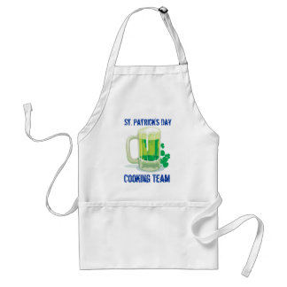 Customisable St. Patricks Drinking Team Standard Apron