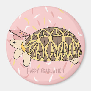 Customisable Star Tortoise Graduation Magnet 1