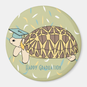 Customisable Star Tortoise Graduation Magnet 2