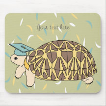 Customisable Star Tortoise Graduation Mouse Pad