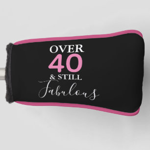 Customisable Still Fabulous Golf Head Cover