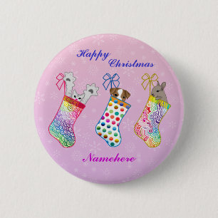 Customisable: Stocking fillers 6 Cm Round Badge