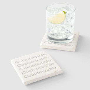 Customisable Stone Coaster