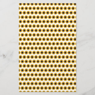 Customisable Sunflowers Stationery