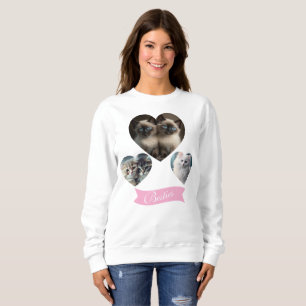 Customisable Sweatshirt for Cat Lovers