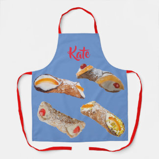 Customisable 'Sweet Cannoli' Apron