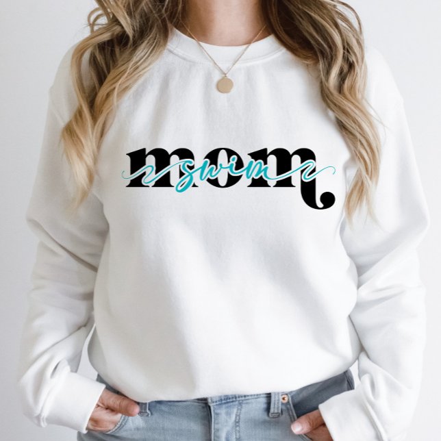Customisable Swim Mum Sweatshirt (Creator Uploaded)