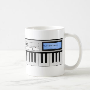 Customisable Synthesizer Keyboard Mug