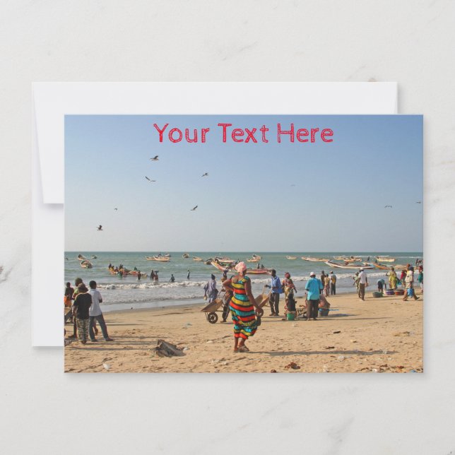 Customisable Tanji, Gambia card (Front)