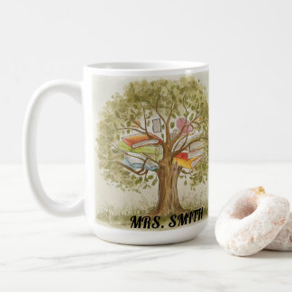 Customisable Teacher Tree Appreciation Gift Coffee Mug
