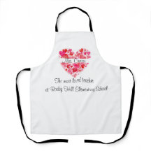 Customisable Teacher's Day Apron