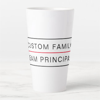 Customisable Team Principal Mug for Racing Fan
