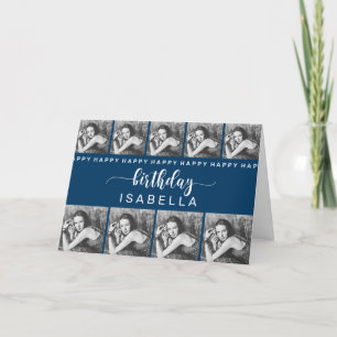 Customisable Template Birthday Card