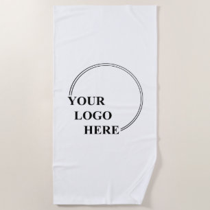 Customisable Template Create Your Own Gift Idea  Beach Towel