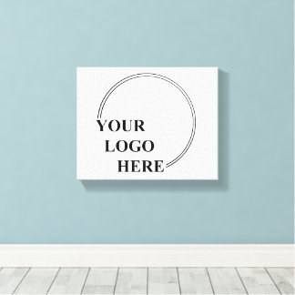 Customisable Template Create Your Own Gift Idea Canvas Print