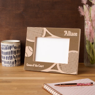 Customisable Tennis Ace  Etched Frames