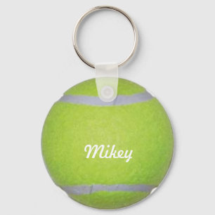 Customisable Tennis Ball Key Ring