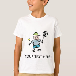Customisable Tennis Cartoon Tshirt
