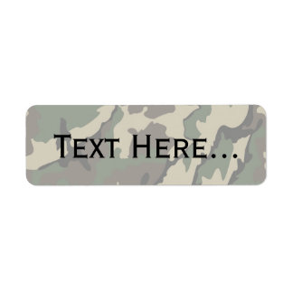 Customisable Text, Camo Labels