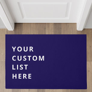Customisable Text Doormat