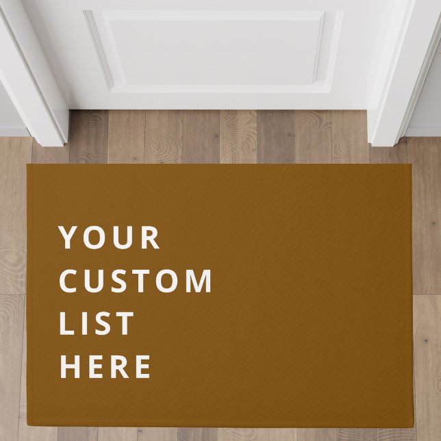 Customisable Text Doormat (Creator Uploaded)
