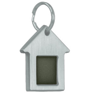 Customisable Textured Moss Green Framed Pet Tag