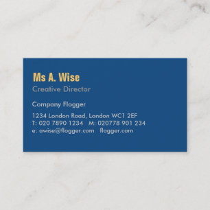 Customisable: The birds black Business Card