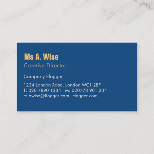Customisable: The birds black Business Card (Front)
