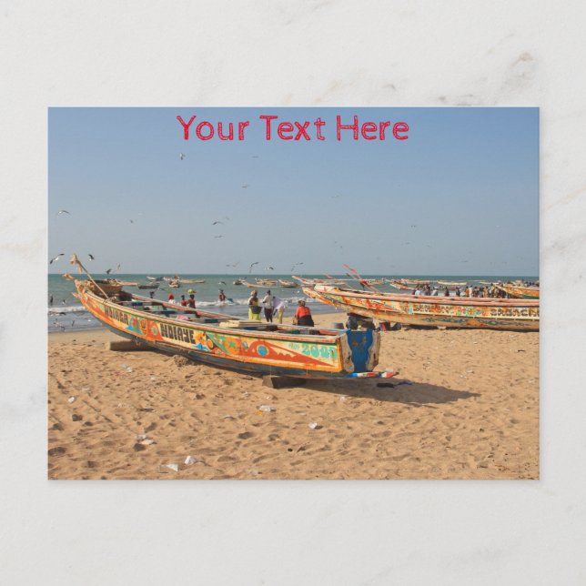 Customisable The Gambia Postcard (Front)