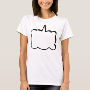 Customisable Thought Bubble Phrase Comic Book T-Shirt