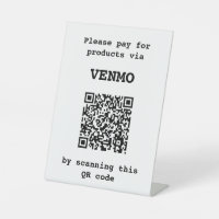 Customisable Three lines of text One QR code
