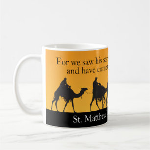 Customisable Three Wise Men Religious Christmas Coffee Mug