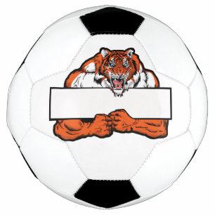Customisable Tiger Logo  Football