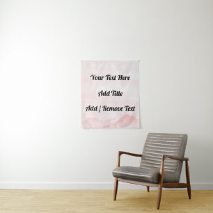 Customisable Title, Name (50" x 60") Tapestry