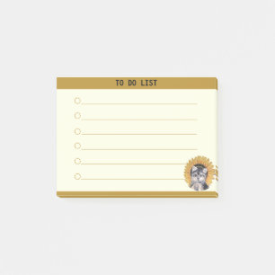 Customisable To Do List & Cute Dog Post-it Notes