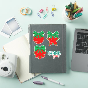 Customisable To & From Christmas Sticker Pack