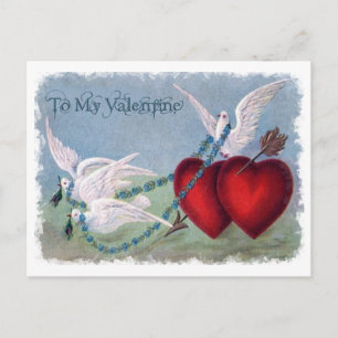 Customisable To My Valentine Cards, Postage, Gifts Holiday Postcard