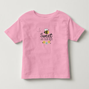 Customisable Toddler Sweet As Can Bee T-Shirt