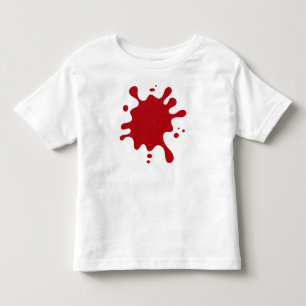 Customisable Tomato Red Paint Splash Tee