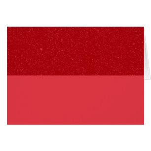 Customisable Tomato Red Spark Split Card