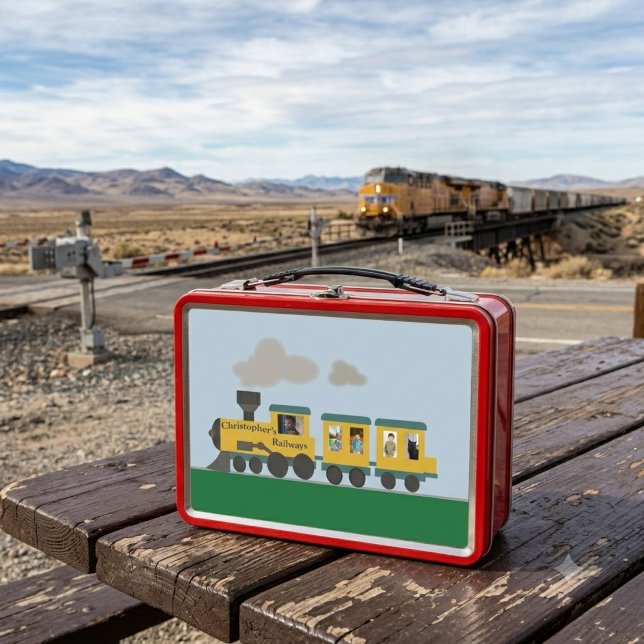 Customisable Train Metal Lunch Box (Creator Uploaded)