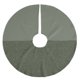 Customisable Tree Skirt – Moss Green & Speckled