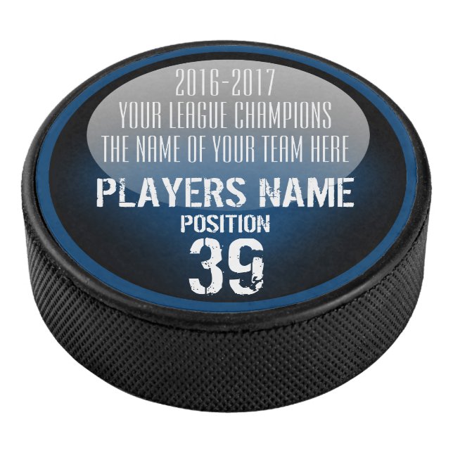 Customisable Trophy Hockey Puck (3/4)