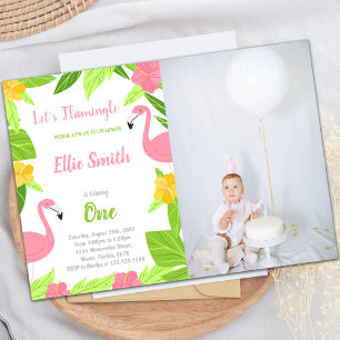 Customisable Tropical Party Invitations for Kids