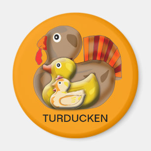 Customisable Turducken Design Magnet