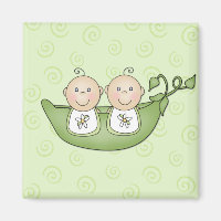 Customisable Twins magnet