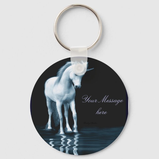 Customisable unicorn keychain (Front)